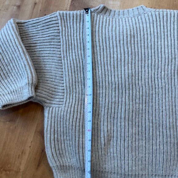 Misha and Puff XS Highland Wool Fisherman Cardigan - Picture 5 of 6